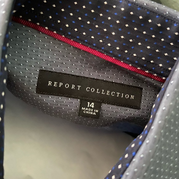 Report Collection Button Down Dress Shirt - Picture 6 of 7
